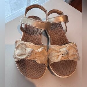 Sperry Toddler Gold Sandals